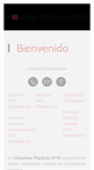 Mobile Screenshot of industrias-plasticas-myr.com
